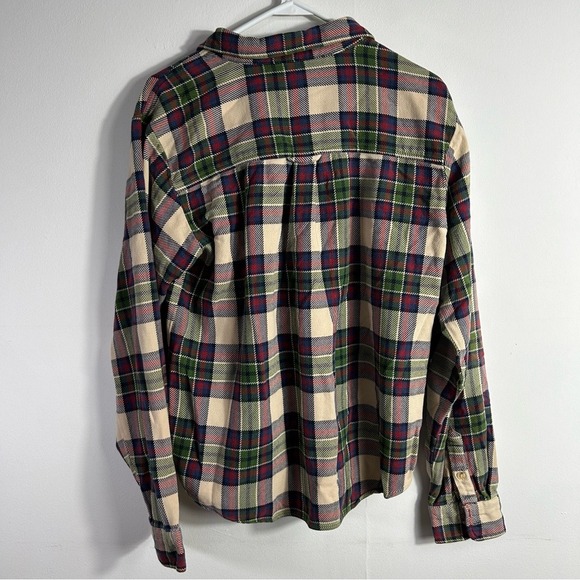 Abercrombie & Fitch Men's Multicolor Plaid Button Down Size Large 100% Cotton - Picture 9 of 9